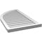 Ekena Millwork Quarter Round Top Left Surface Mount PVC Gable Vent w/ 2"W x 2"P Brickmould Sill Frame, 22"W x 40"H GVPQL22X4003SN - alternate 5